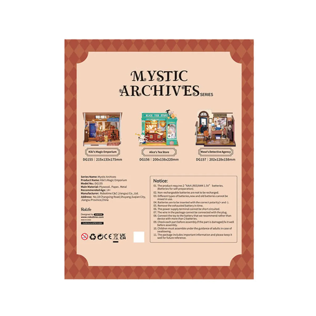 Alice's Tea Store DIY Miniature House Kit