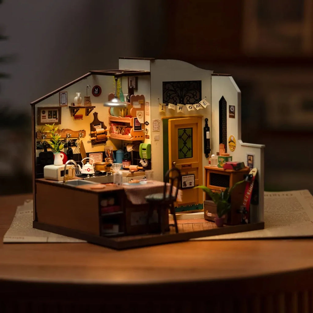 Homey Kitchen DIY Miniature House Kit
