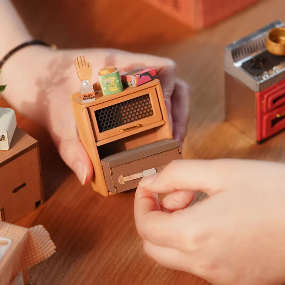 Homey Kitchen DIY Miniature House Kit