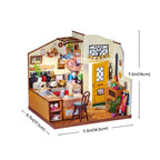 Homey Kitchen DIY Miniature House Kit