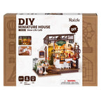 Slow Life Café DIY Miniature House Kit