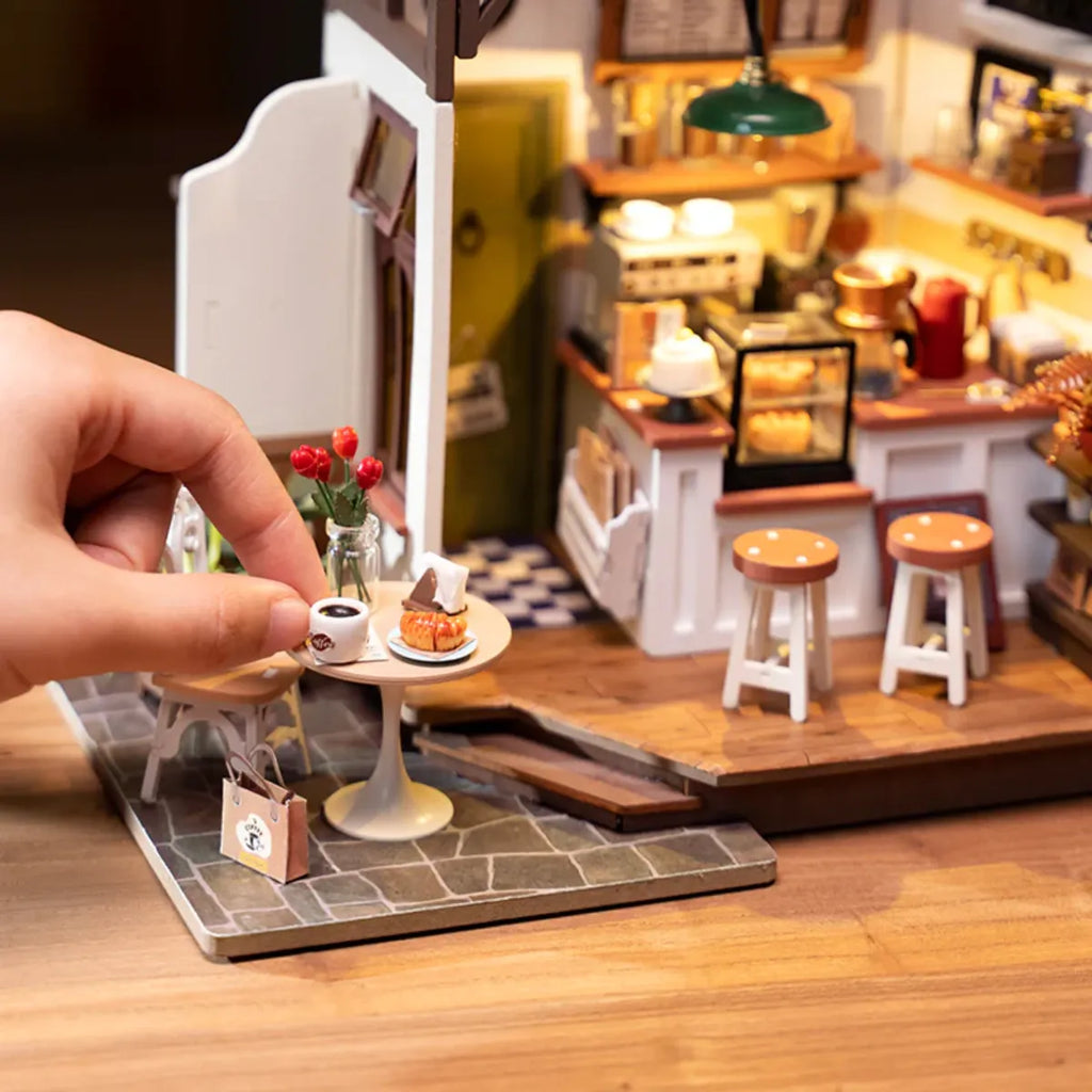Slow Life Café DIY Miniature House Kit