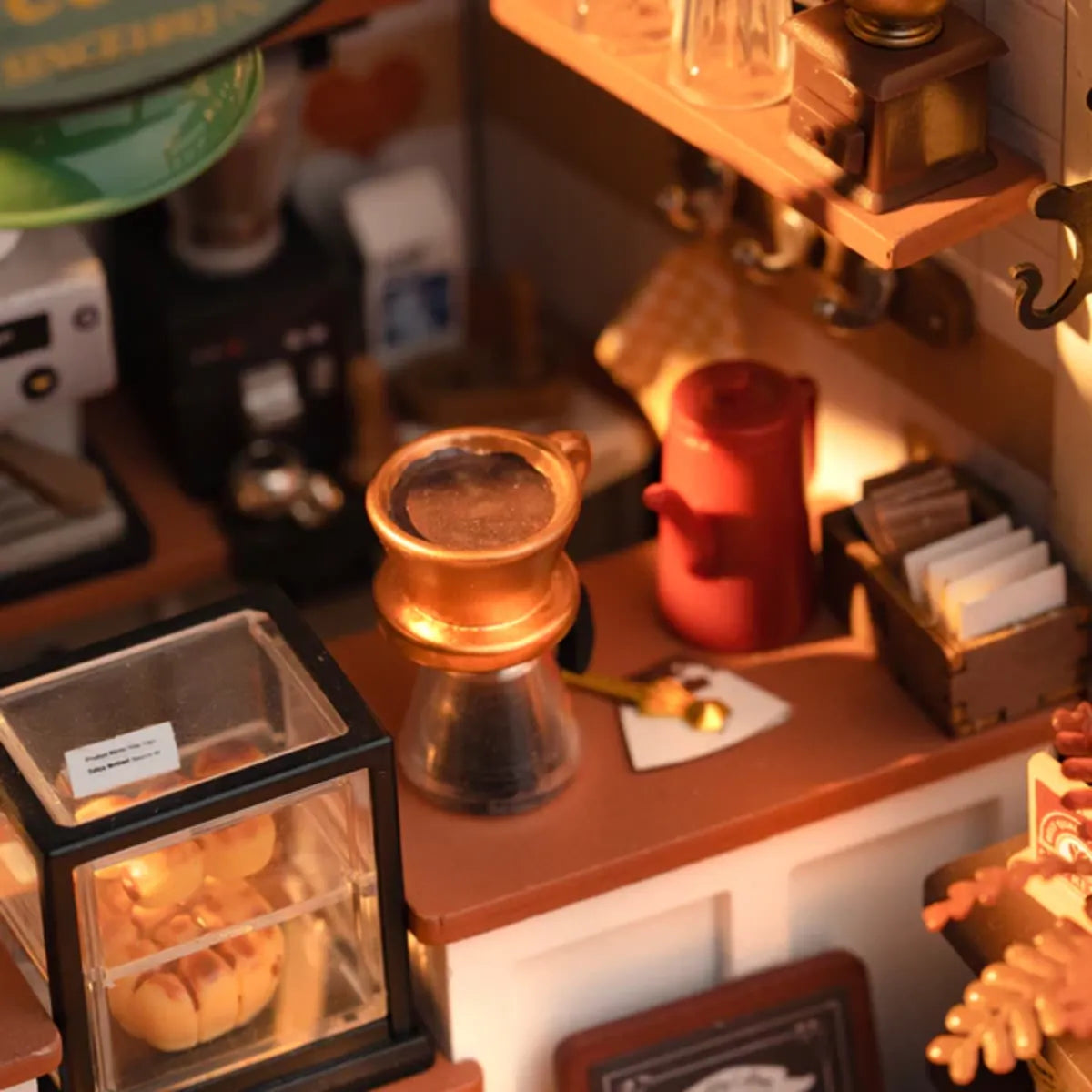 Slow Life Café DIY Miniature House Kit