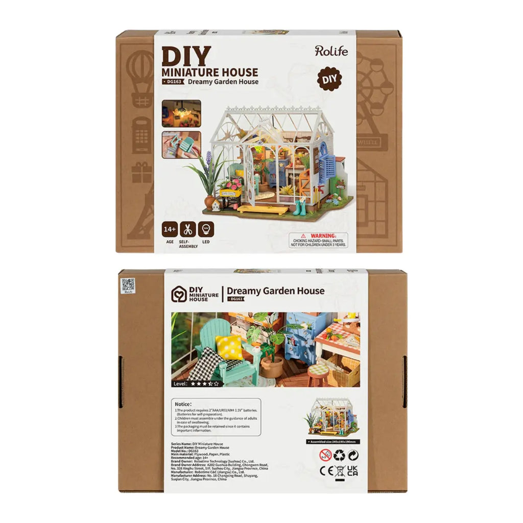 Dreamy Garden House DIY Miniature House Kit