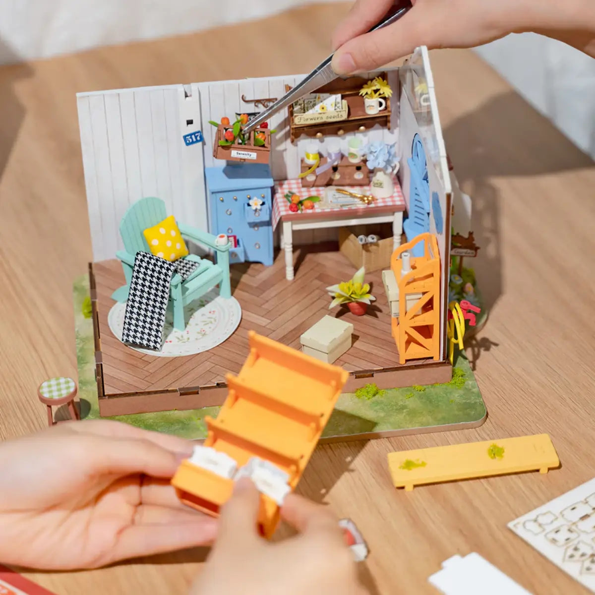Dreamy Garden House DIY Miniature House Kit