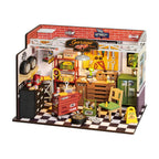 Garage Workshop DIY Miniature House Kit