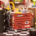 Garage Workshop DIY Miniature House Kit