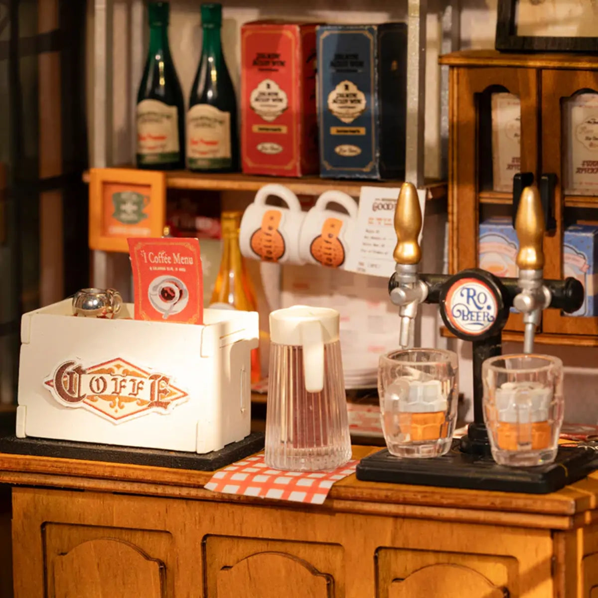 Tipsy Restaurant DIY Miniature House Kit