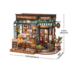 Tipsy Restaurant DIY Miniature House Kit