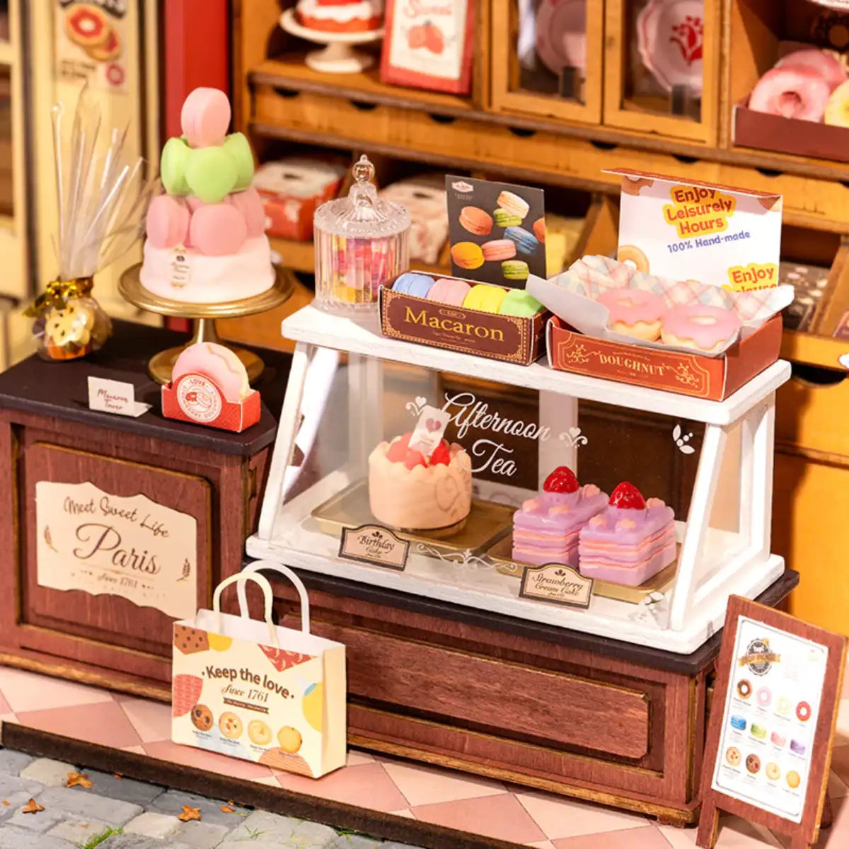 Honey Dessert Talk DIY Miniature House Kit
