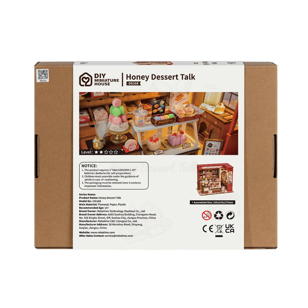 Honey Dessert Talk DIY Miniature House Kit