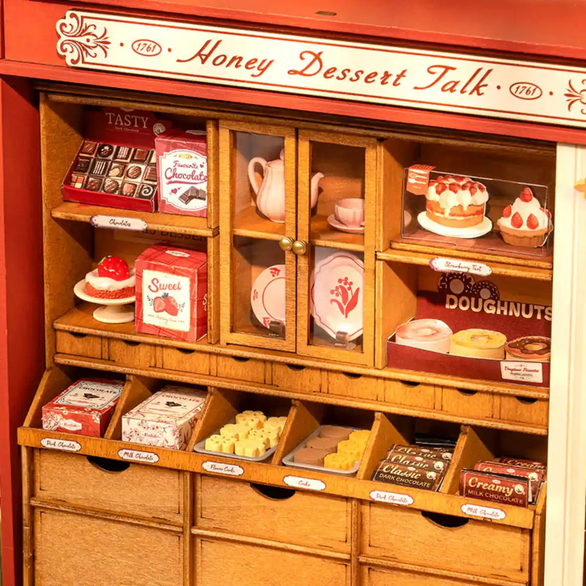 Honey Dessert Talk DIY Miniature House Kit