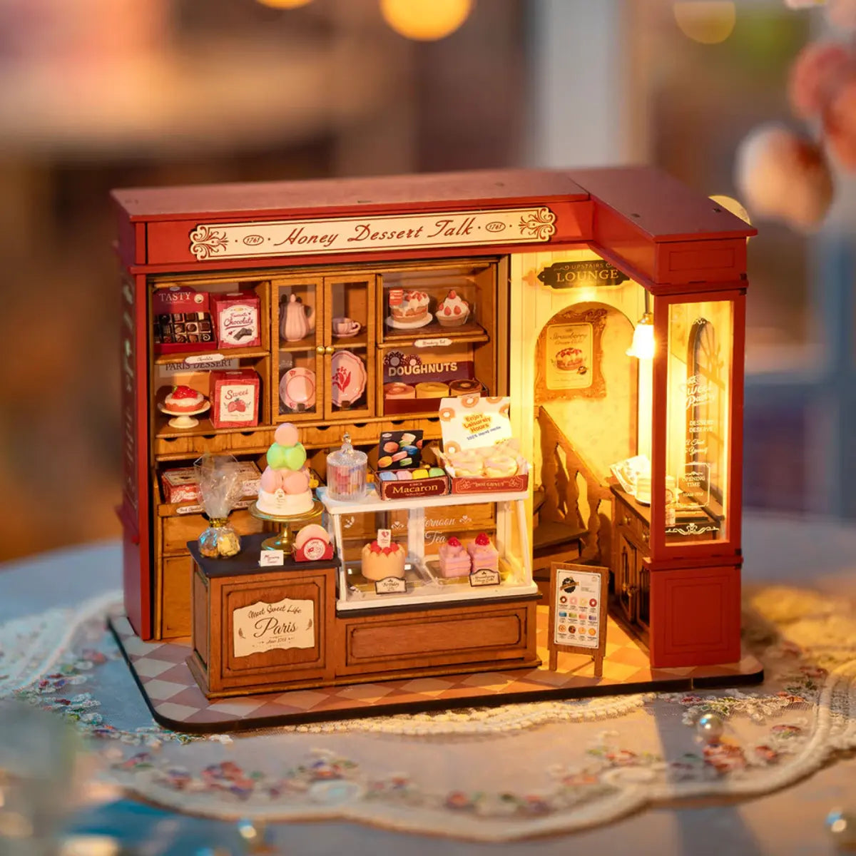 Honey Dessert Talk DIY Miniature House Kit