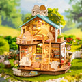 Puppy's Cozy Villa DIY Miniature House Kit
