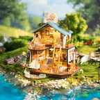 Puppy's Cozy Villa DIY Miniature House Kit