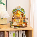 Puppy's Cozy Villa DIY Miniature House Kit