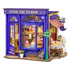 Leisure Time Tea Room DIY Miniature House Kit