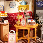 Leisure Time Tea Room DIY Miniature House Kit