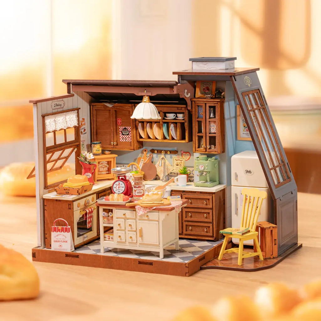 Baking Kitchen DIY Miniature House Kit