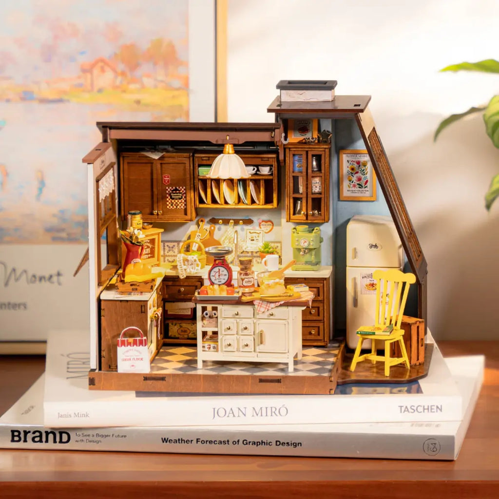 Baking Kitchen DIY Miniature House Kit