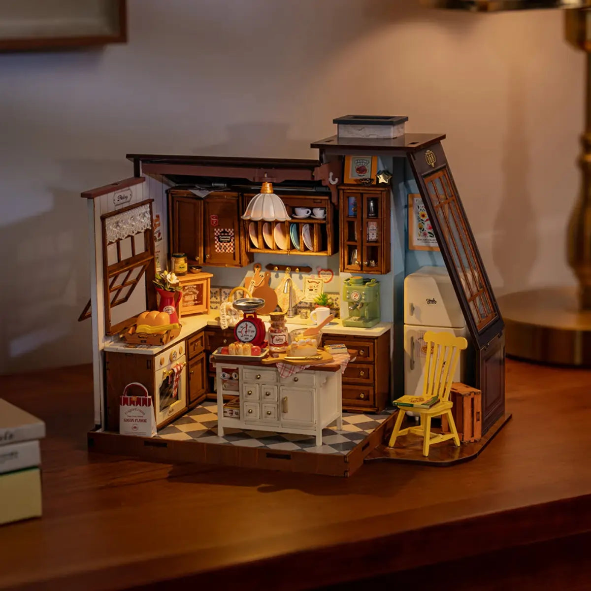 Baking Kitchen DIY Miniature House Kit