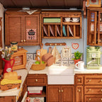 Baking Kitchen DIY Miniature House Kit