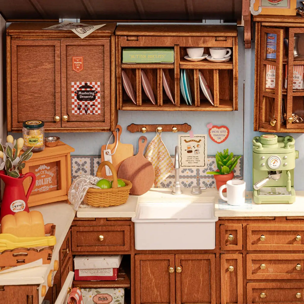 Baking Kitchen DIY Miniature House Kit