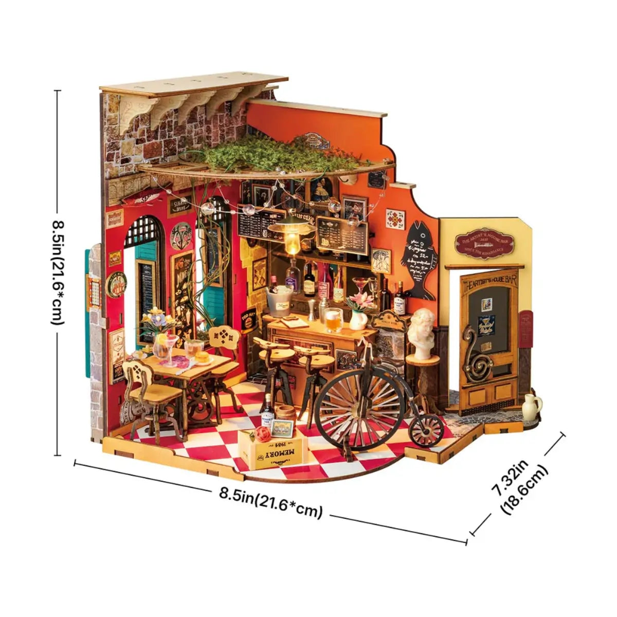 Cheers Bar & Dining DIY Miniature House Kit
