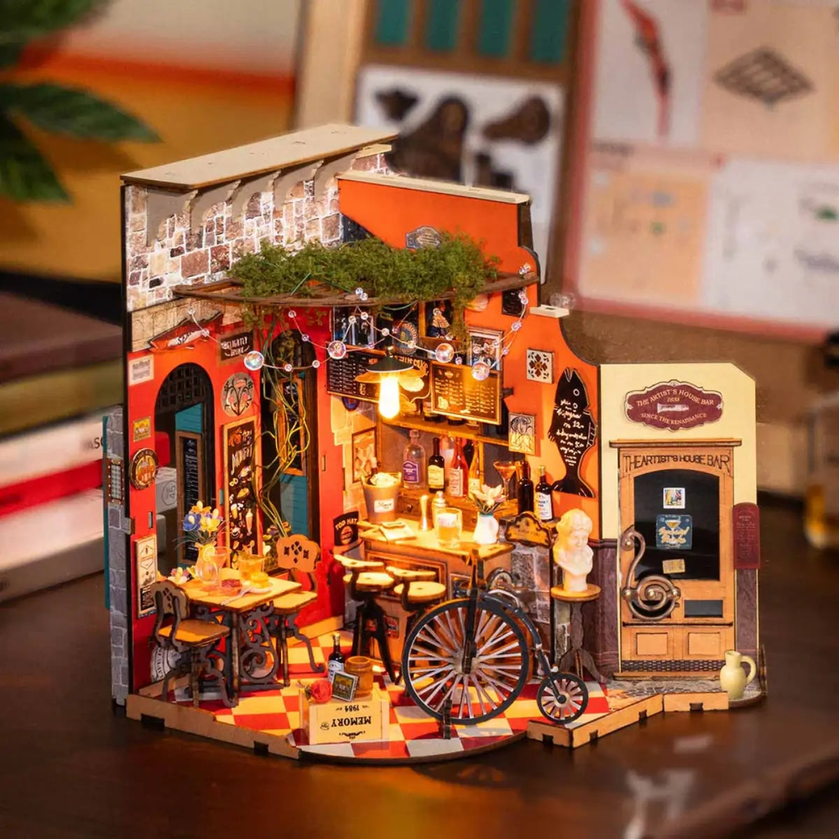 Cheers Bar & Dining DIY Miniature House Kit
