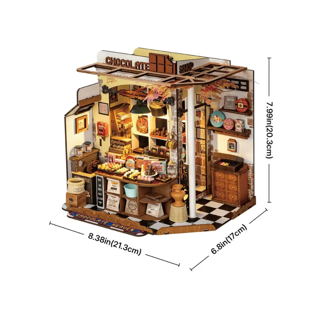 Henry's Chocolate DIY Miniature House Kit