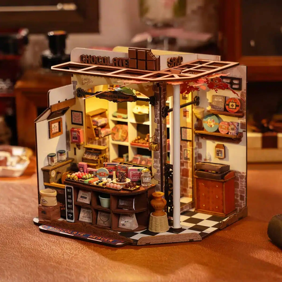 Henry's Chocolate DIY Miniature House Kit