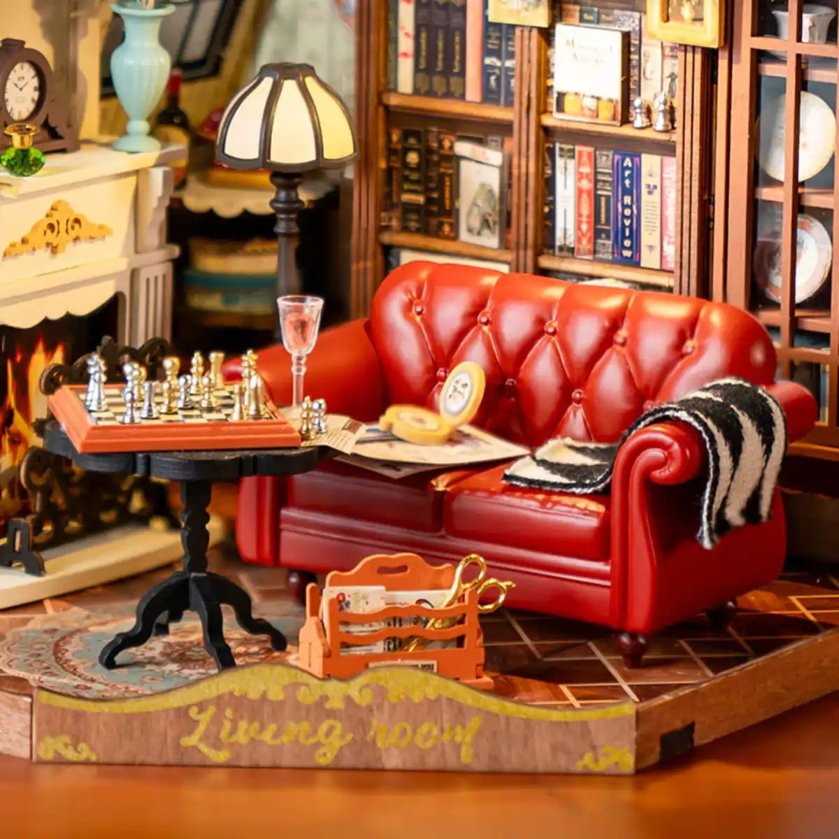 Catherine's Living Room DIY Miniature House Kit