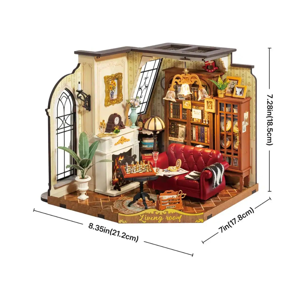 Catherine's Living Room DIY Miniature House Kit