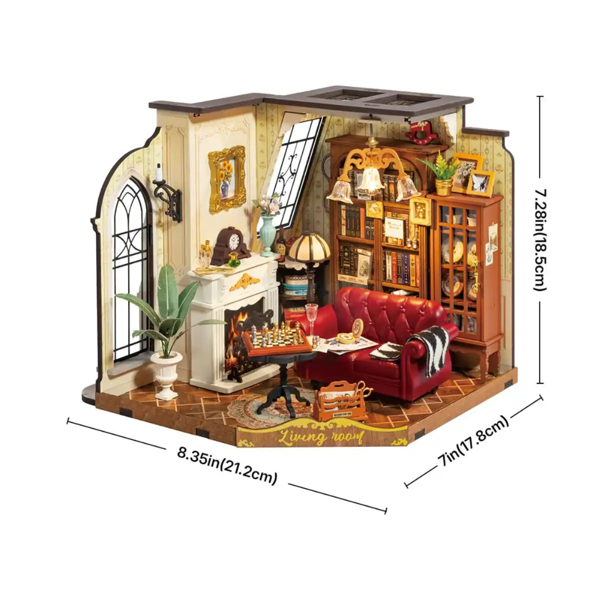 Catherine's Living Room DIY Miniature House Kit
