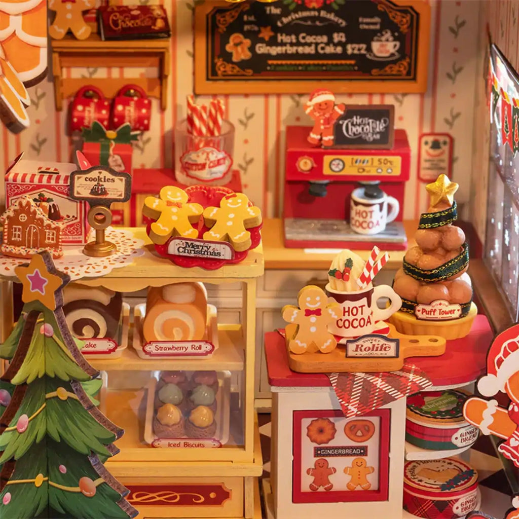 Gingerbread House DIY Miniature House Kit