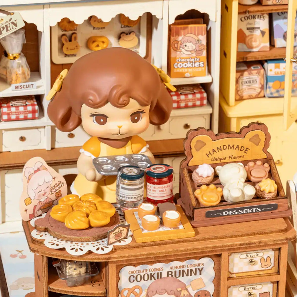 Cookii Bunny's Cookie Shop DIY Miniature House Kit