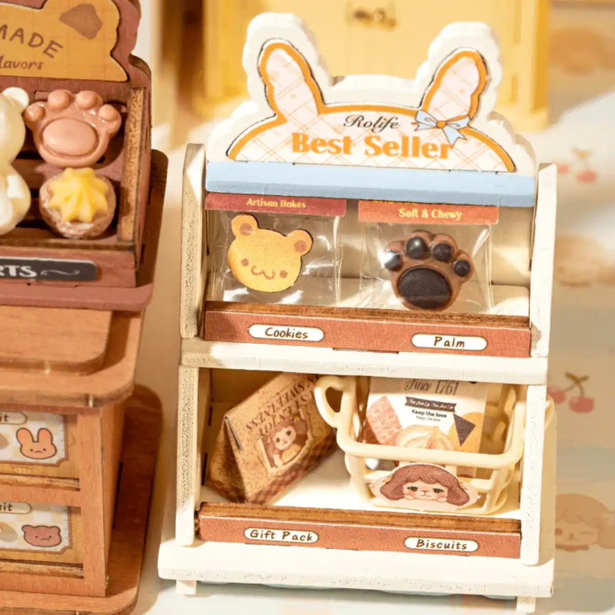 Cookii Bunny's Cookie Shop DIY Miniature House Kit