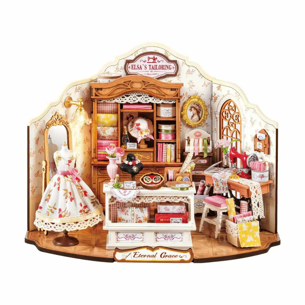 Elsa's Tailoring DIY Miniature House Kit