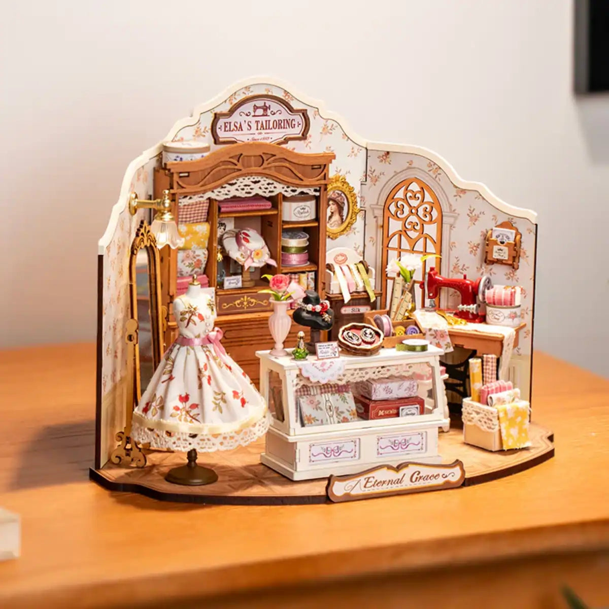 Elsa's Tailoring DIY Miniature House Kit