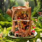 Fairytale Tree House DIY Miniature House Kit