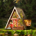 A-Frame Cabin DIY Miniature House Kit