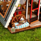 A-Frame Cabin DIY Miniature House Kit