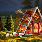 A-Frame Cabin DIY Miniature House Kit