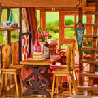 A-Frame Cabin DIY Miniature House Kit