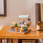 Aromatic Coffee Cart DIY Miniature House Kit