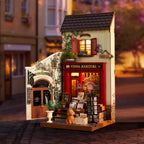 Vienna Bookstore DIY Miniature House Kit