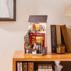 Vienna Bookstore DIY Miniature House Kit