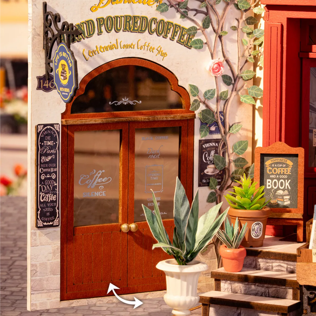 Vienna Bookstore DIY Miniature House Kit