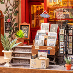 Vienna Bookstore DIY Miniature House Kit