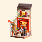 Vienna Bookstore DIY Miniature House Kit